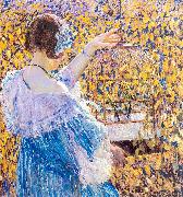 Frieseke, Frederick Carl, The Birdcage